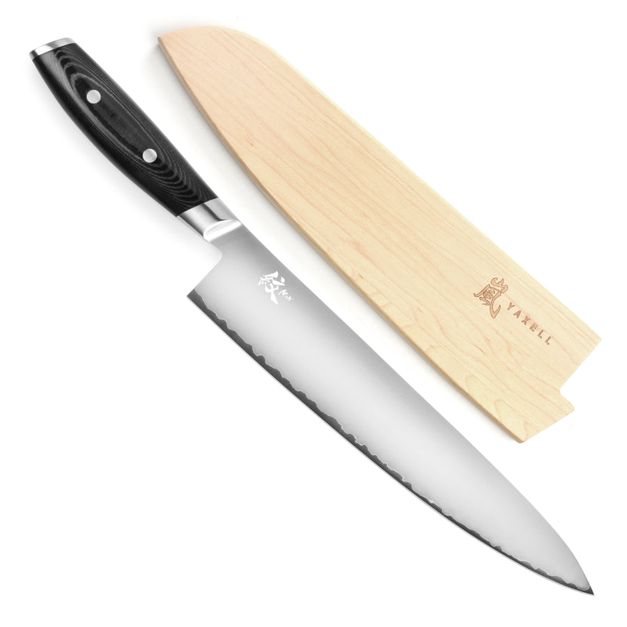 Yaxell Mon 10" Chef's Knife with Sheath