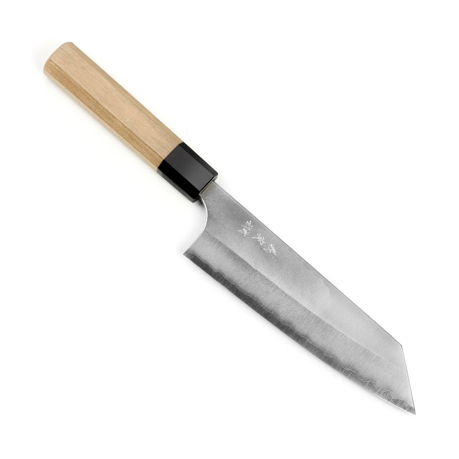 Yoshimi Kato Aogami Super Nashiji Stainless Clad 6.7" Bunka