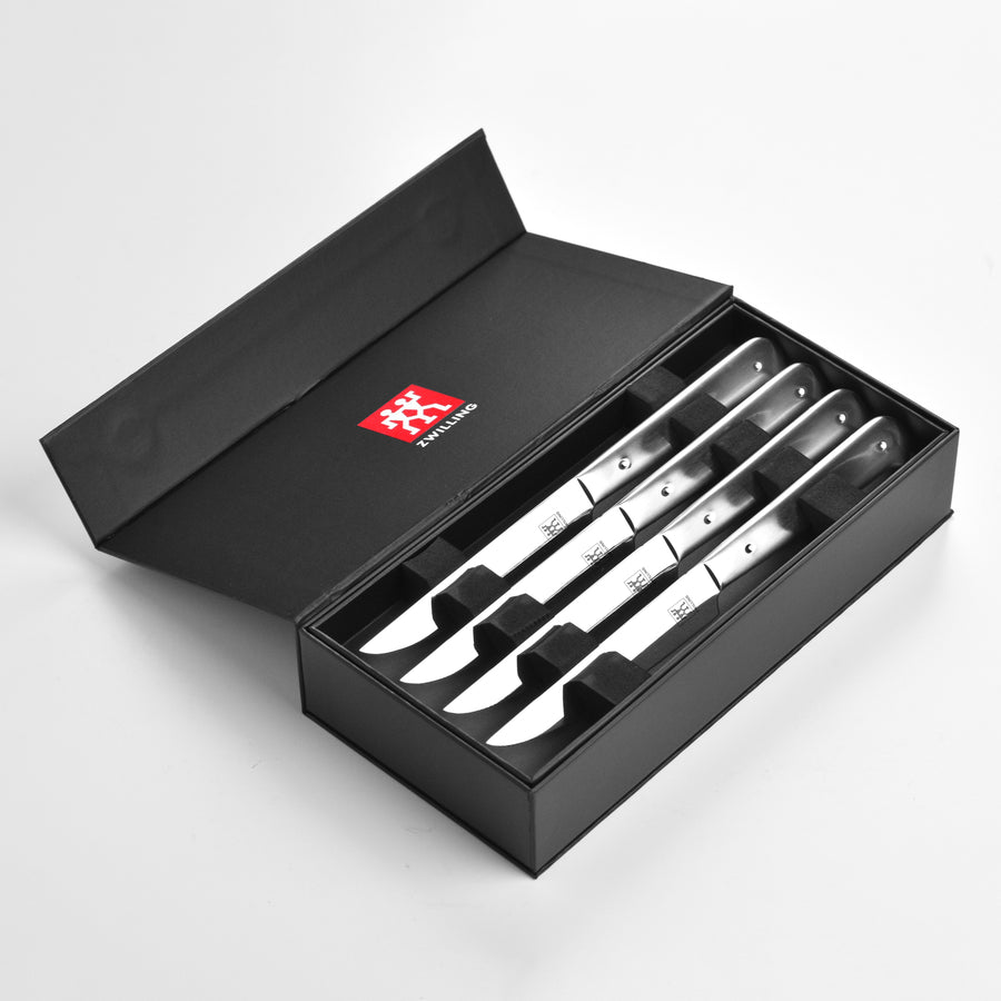 Zwilling 8 Piece Stainless Steel Porterhouse Steak Knife Set