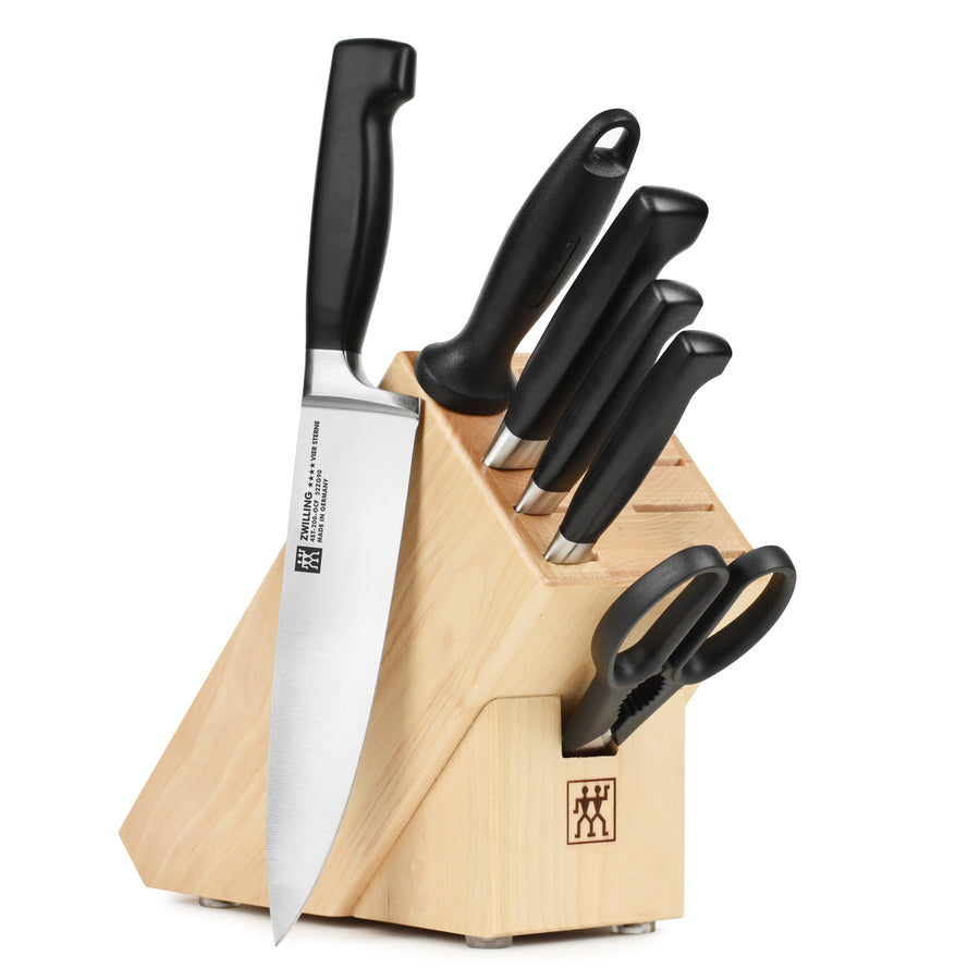 Zwilling Four Star 7 Piece Knife Block Set