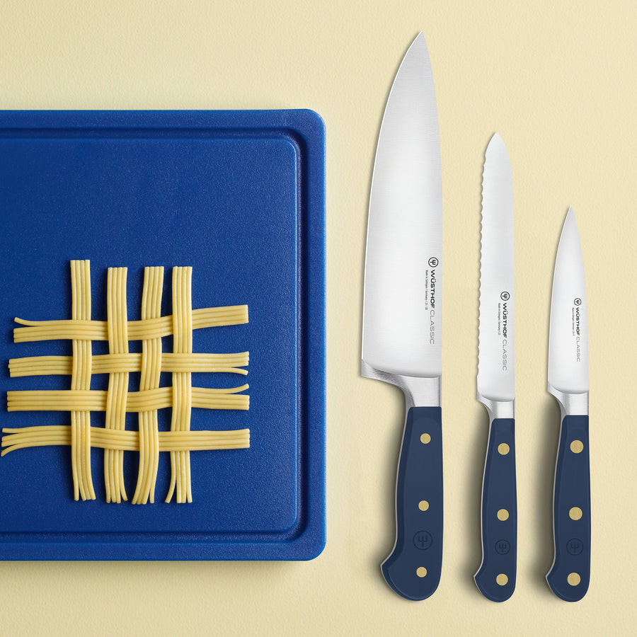 Wusthof Classic 3 Piece Wild Blueberry Knife Set