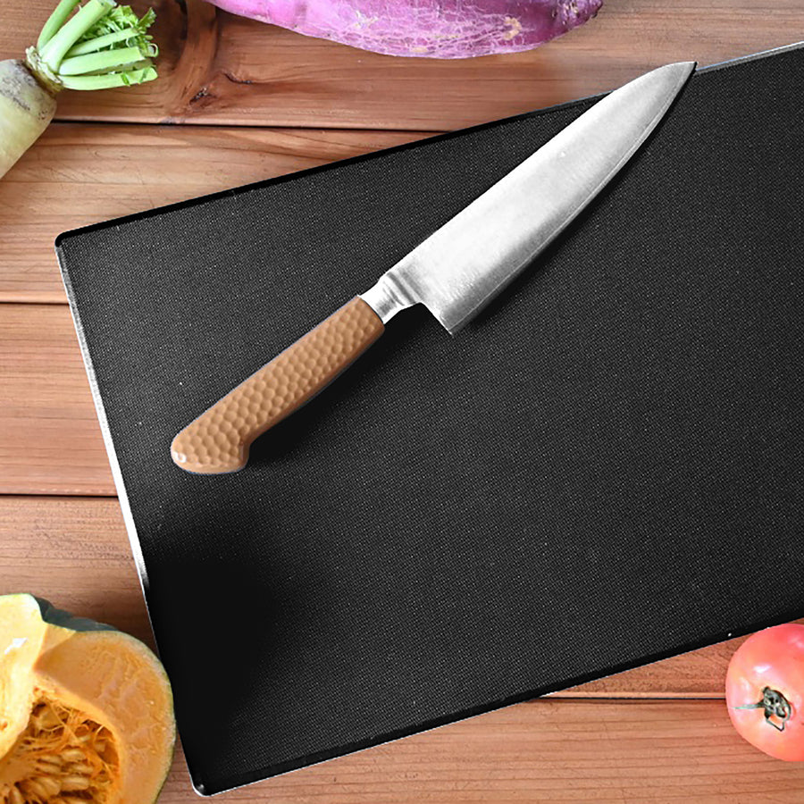 Hasegawa Pro-PE Black Cutting Board, 17.3 x 11.4"