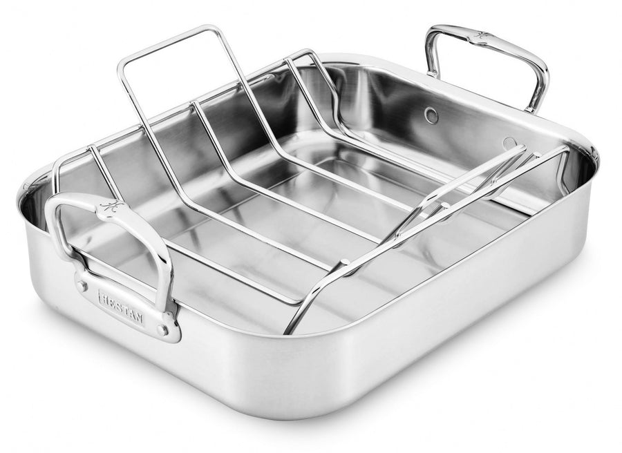 Hestan Roasting Pan Tri-Ply Stainless Steel – Cutlery and More