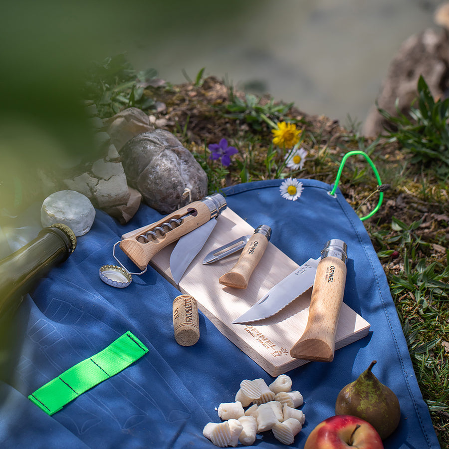 Opinel Nomad Outdoor Camping Folding Knife & Utensil Kit