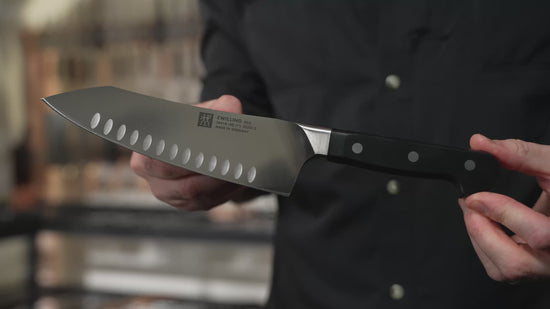 Zwilling Pro 7" Hollow Edge Rocking Santoku Knife