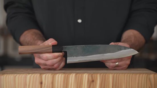 Motokyuuichi Aogami Super Kurouchi 8.25" Gyuto