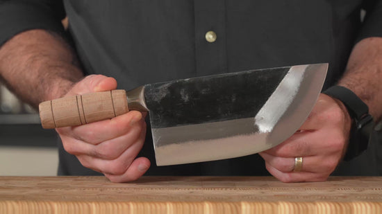 CCK Scraping Knife 7" Carbon Steel 'Rhino' Chinese Cleaver