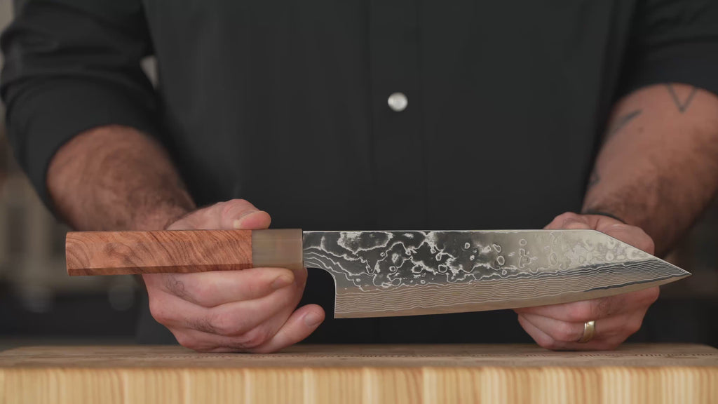 Hatono SPG STRIX Damascus 8.25" Kiritsuke Gyuto
