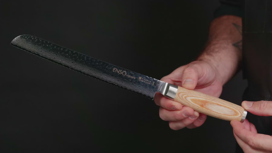 ENSO HIZASHI BREAD KNIFE SERRATED