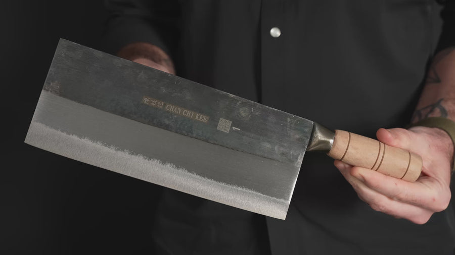 CCK Slicer 9.4" Carbon Steel Chinese Cleaver