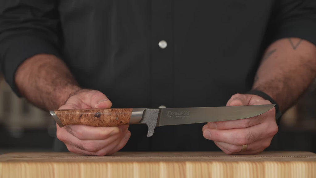 Steelport Carbon Steel 6" Boning Knife