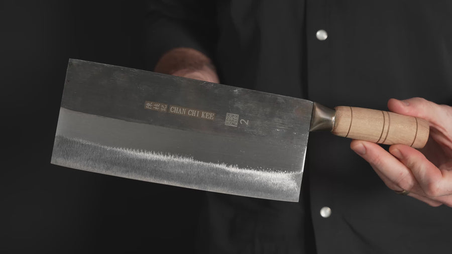 CCK Slicer 8.7" Carbon Steel Chinese Cleaver