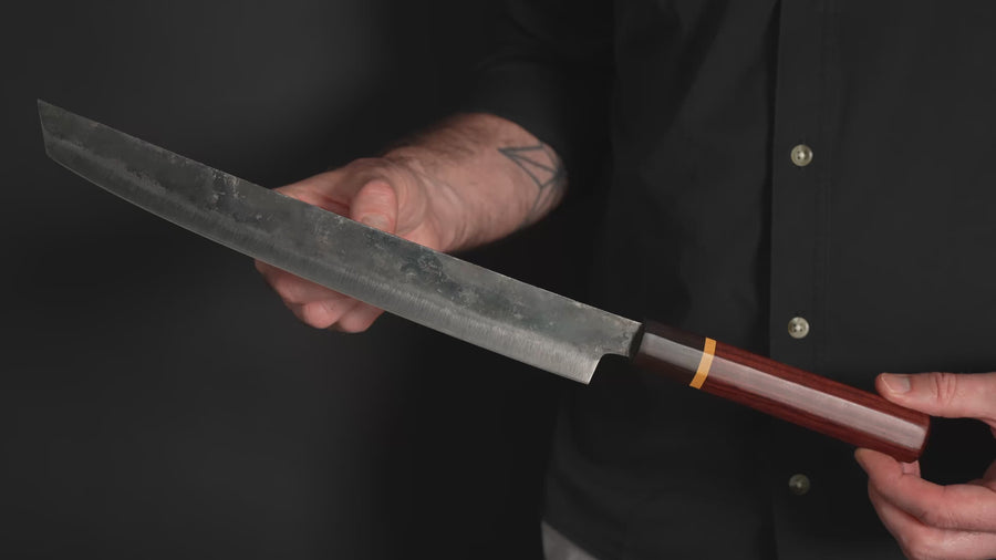 Dao Vua V3 Special Carbon Steel 11.8" Sakimaru Slicer