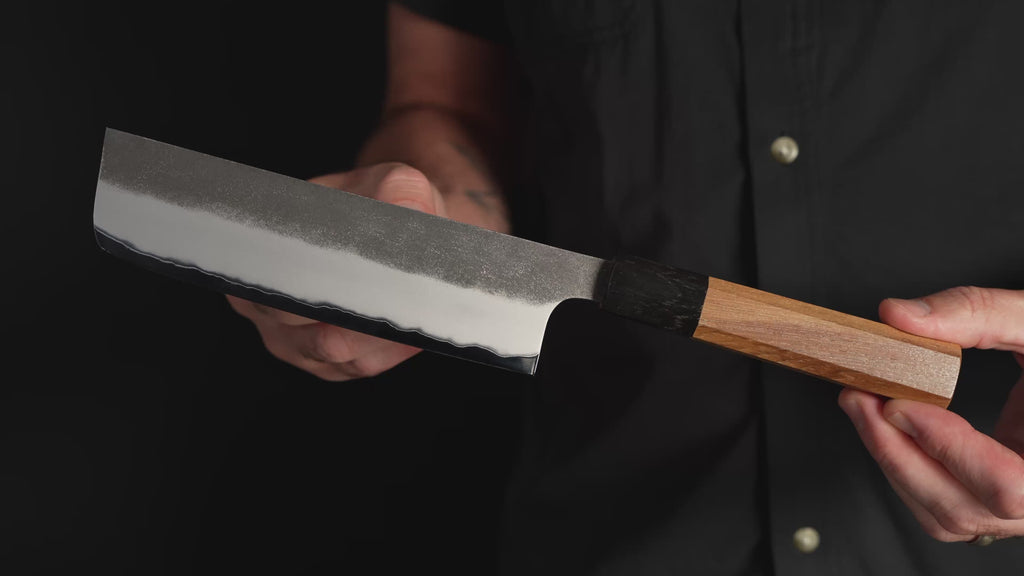 Enso Hand-Forged Aogami Super 6.5" Nakiri with Saya