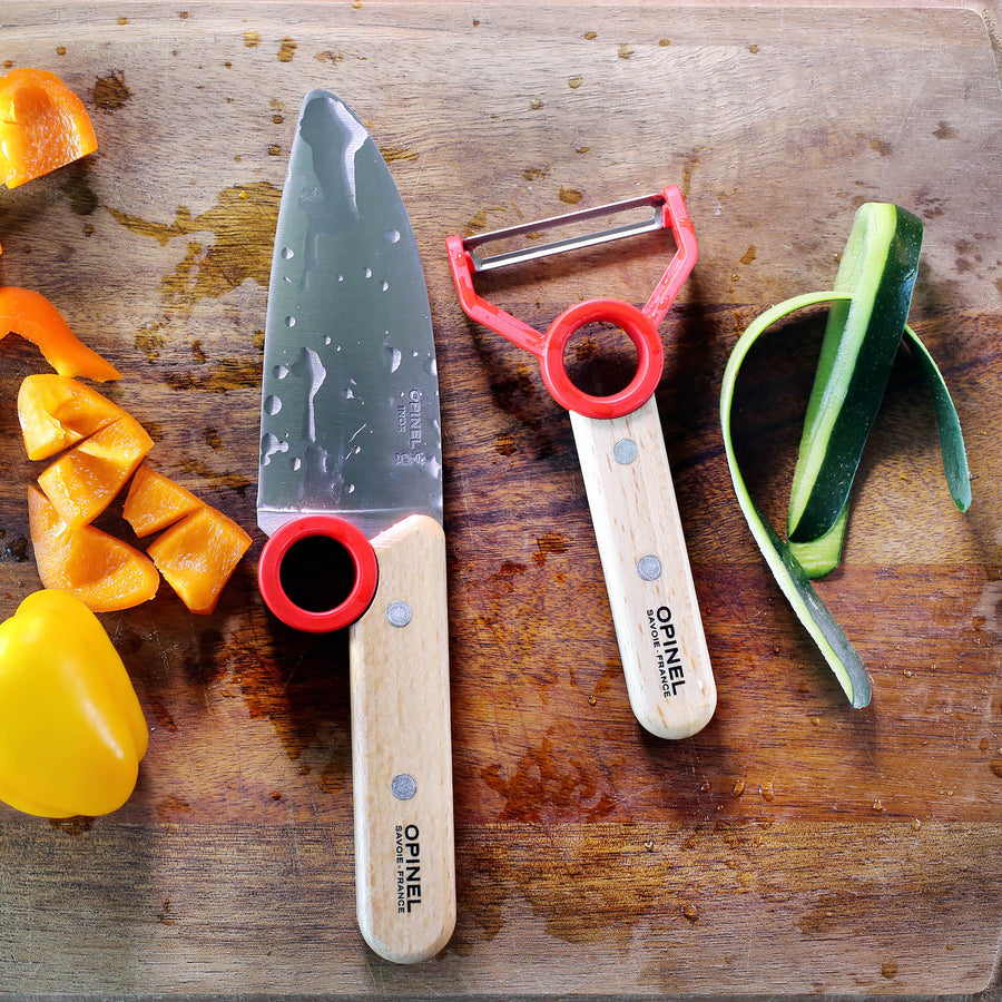 Opinel Kids' Chef Knife - Le Petit Kitchen Set for Children 