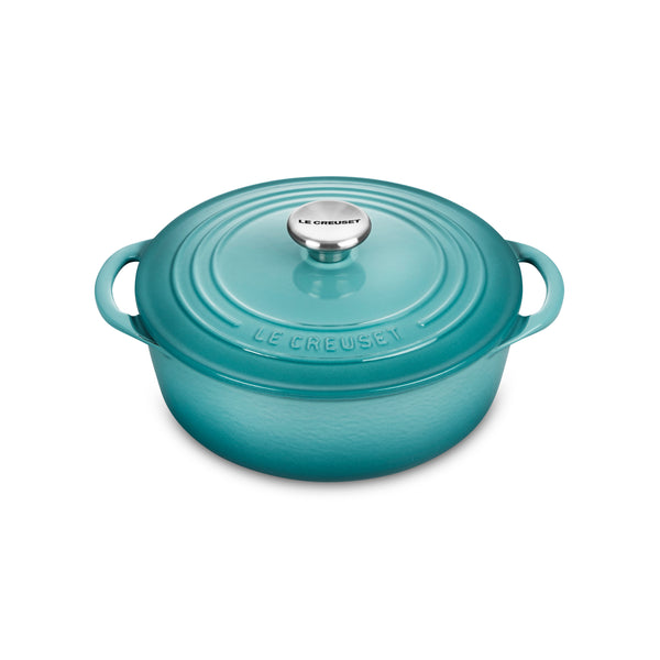 Le Creuset 2.75 qt. Shallow Round Dutch Oven ,Cerise