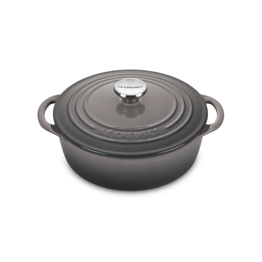 Le Creuset Cast Iron 2.75-quart Oyster Shallow Round Dutch Oven