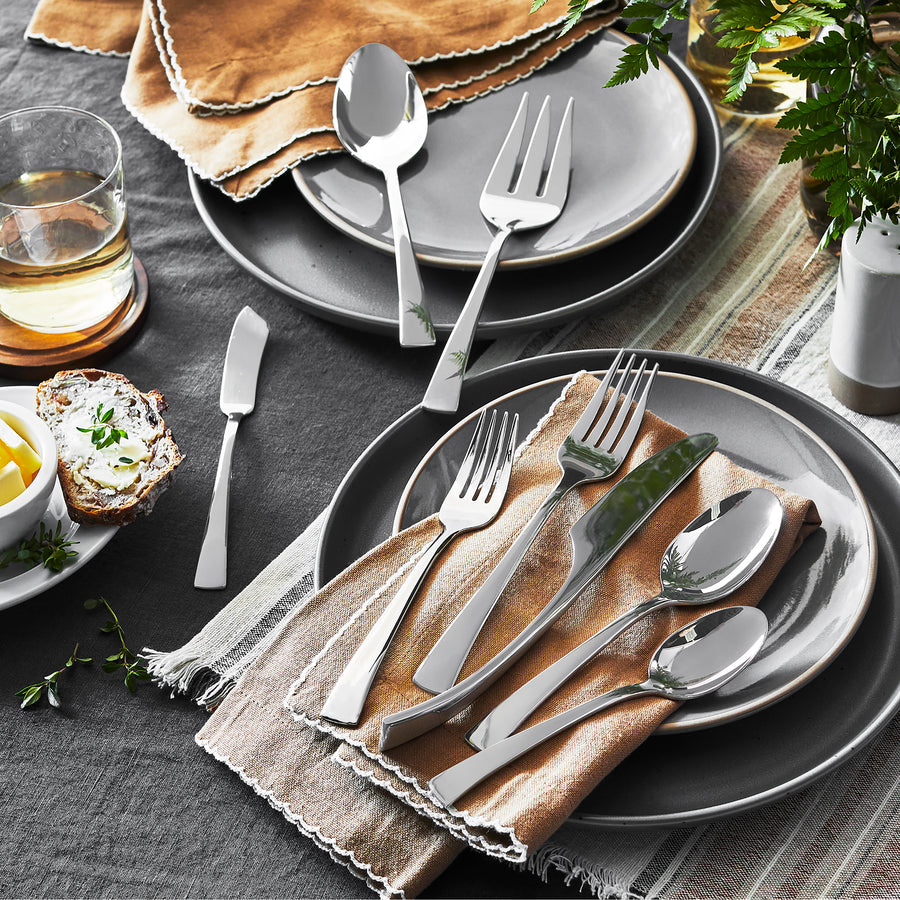 Zwilling Bellasera 45 Piece Stainless Steel Flatware Set, Polished