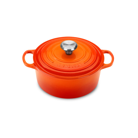 Le Creuset Signature Cast Iron 2-quart Flame Round Dutch Oven