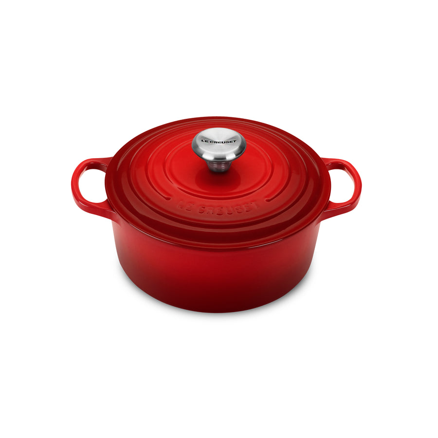 Le Creuset Dutch Oven 2-qt Cast Iron Cerise – Cutlery and More