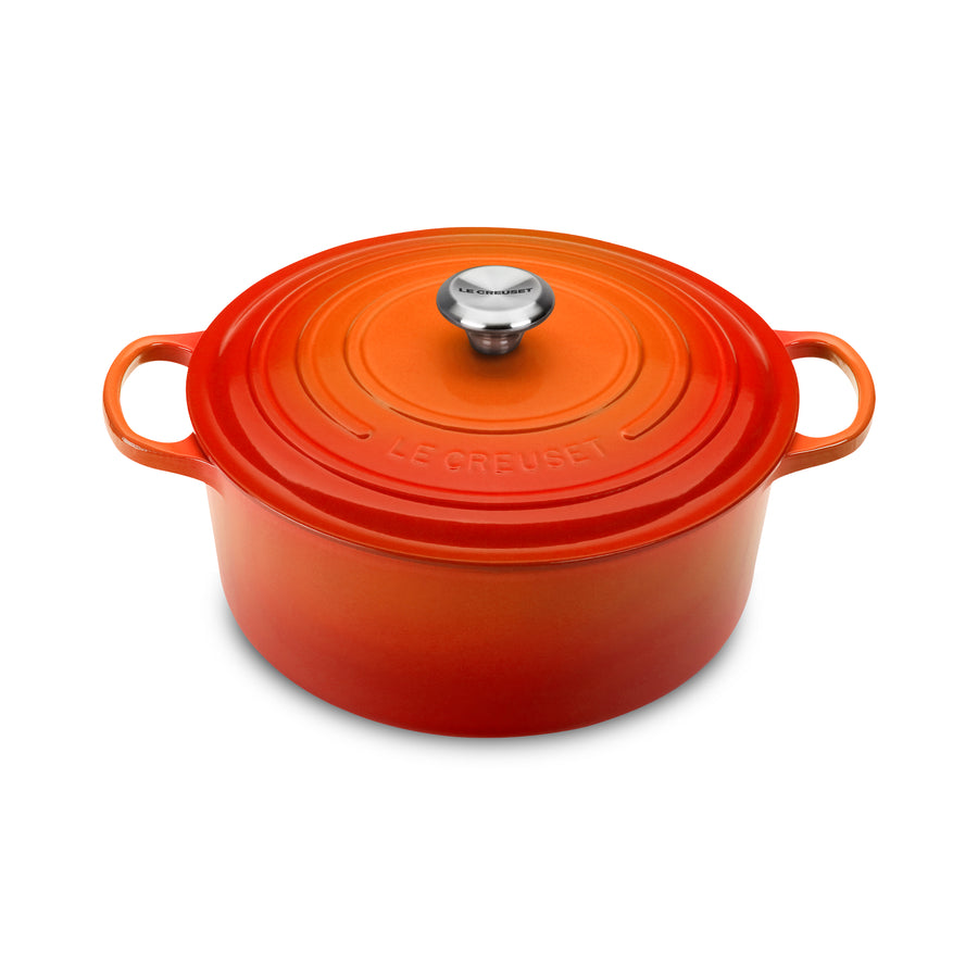 Le Creuset Dutch Oven Round Flame – Cutlery and More