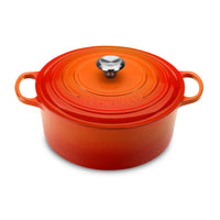 Le Creuset Black Licorice with Copper Knob Wide Dutch Oven