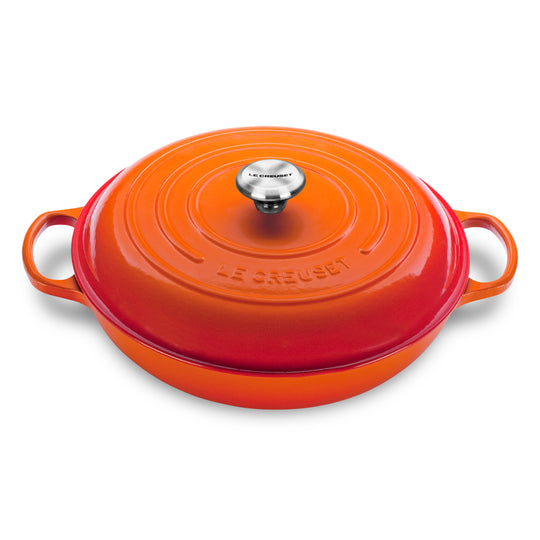 Le Creuset Signature Cast Iron 5-quart Flame Braiser