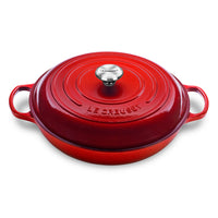 Le Creuset Braiser - 5-qt Cast Iron - Cerise – Cutlery and More
