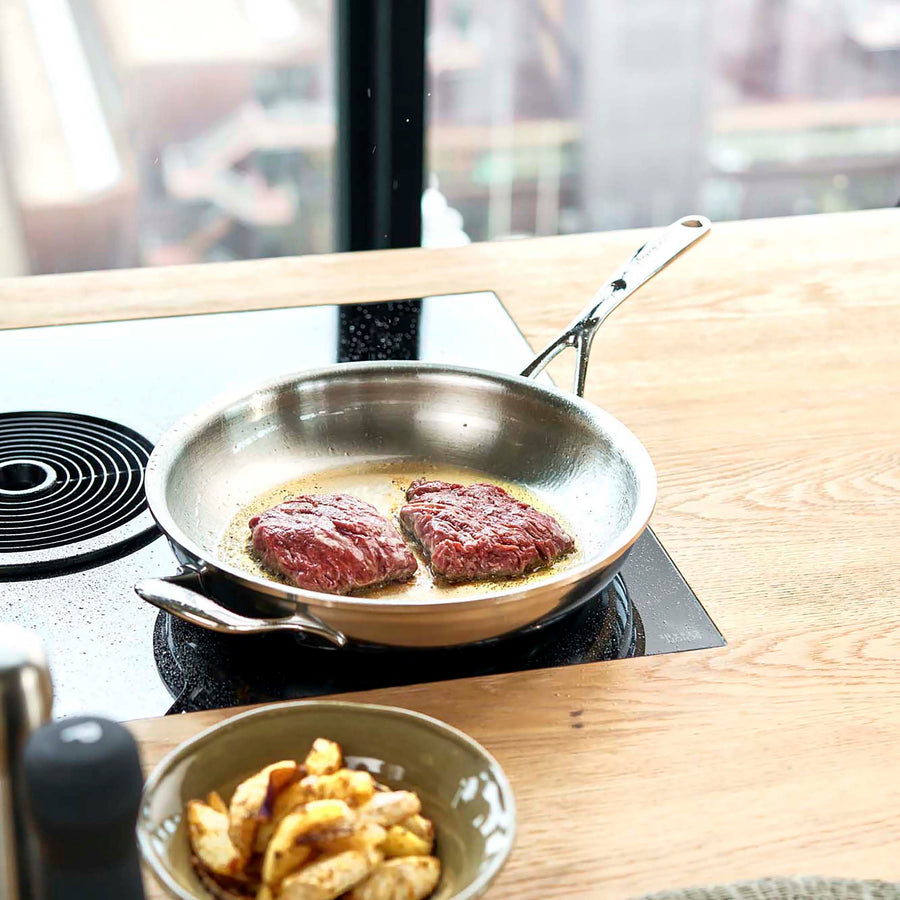 Demeyere Proline 7 28 cm / 11 inch 18/10 Stainless Steel Frying Pan