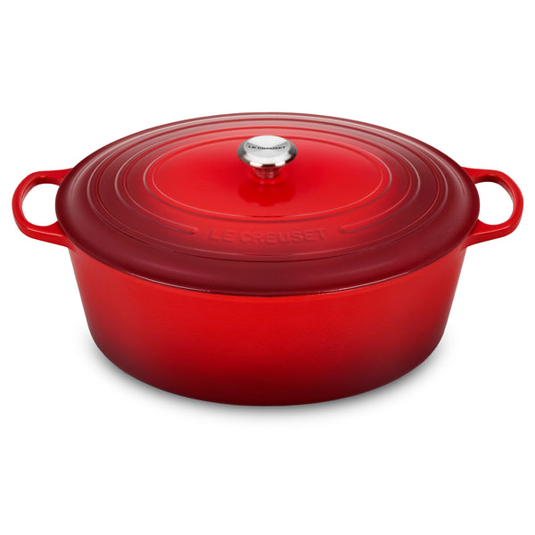 Le Creuset Dutch Oven - 15.5-qt Oval - Cerise – Cutlery and More