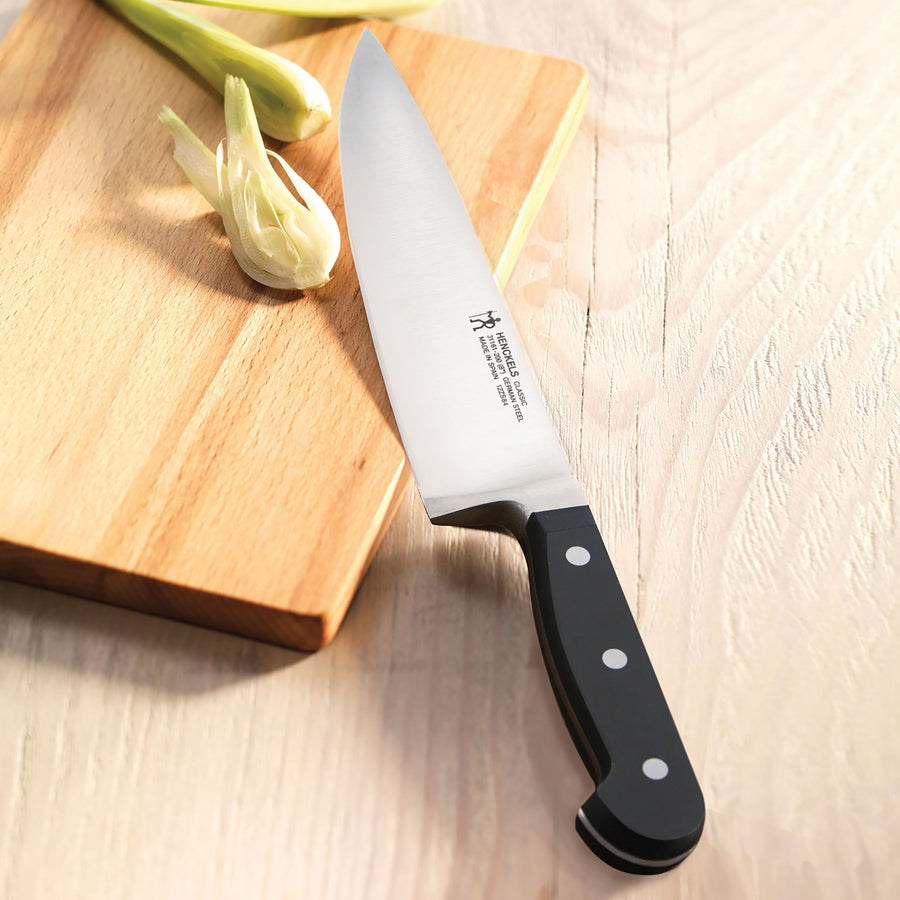 HENCKELS Definition 20-Piece Self-Sharpening Knife Block Set for Paring,  Boning, Santoku, Chefs, Carving, Kitchen Shears, German Engineered Informed