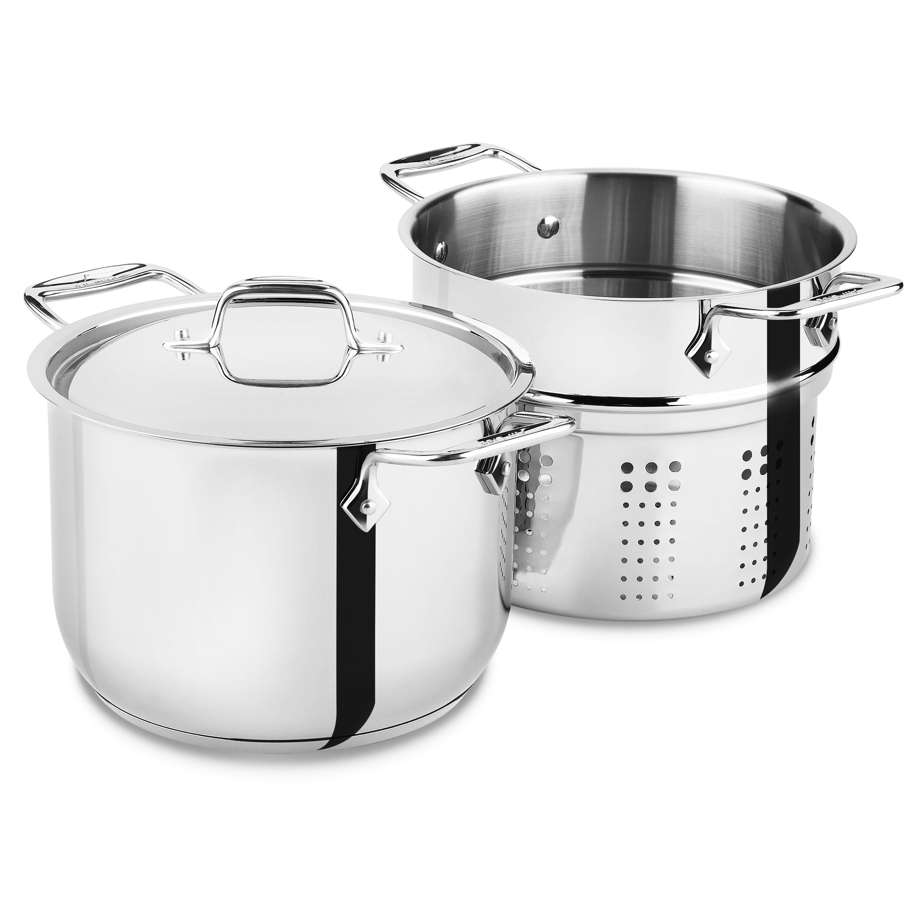 All-Clad Stainless Steel Pasta Pot - 6-quart – Cutlery and More