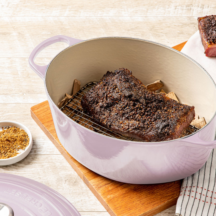 Le Creuset Oval Dutch Oven Cast Iron Shallot – Cutlery