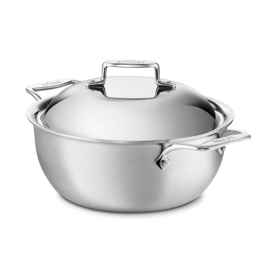 All-Clad d5 Brushed Stainless 5.5-quart Dutch Oven