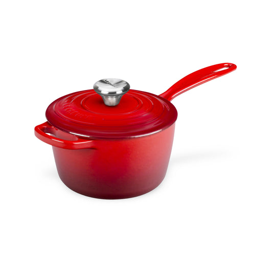 Le Creuset Signature Cast Iron 1.75-quart Cerise Saucepan