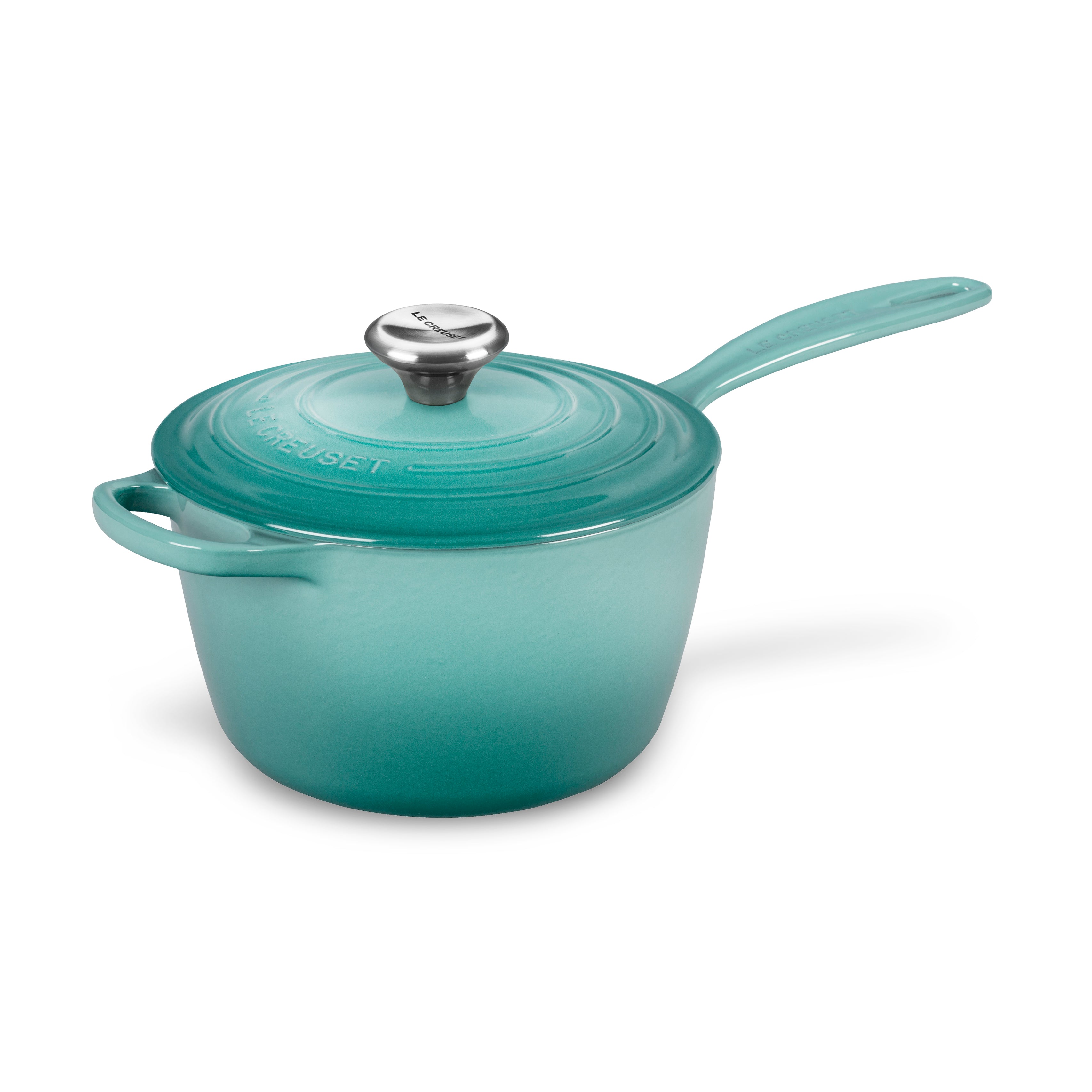 Le Creuset Saucepan - 2.25-qt Cast Iron - Caribbean