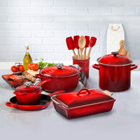 Le Creuset Cookware Set - 16 Piece Oyster – Cutlery and More