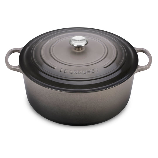 Le Creuset Signature Cast Iron 13.25-quart Oyster Round Dutch Oven