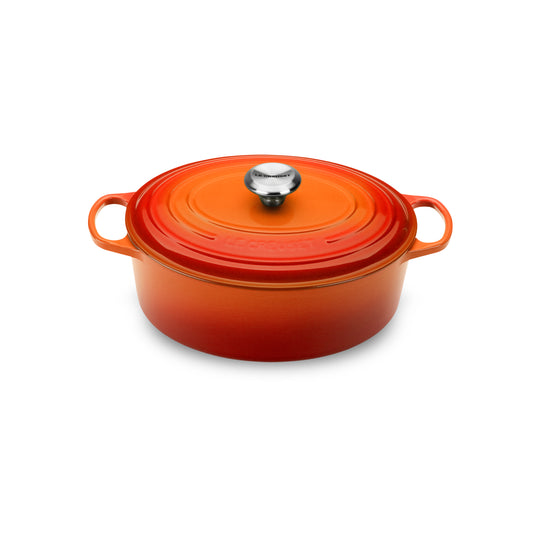Le Creuset Signature Cast Iron 2.75-quart Flame Oval Dutch Oven