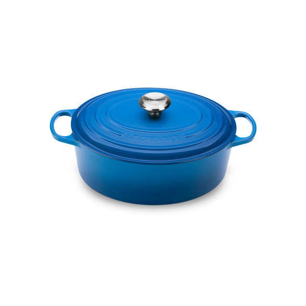 LE CREUSET ブルー　26 Amazon.com: Le Creuset Enameled Cast Iron Signature Round Dutch