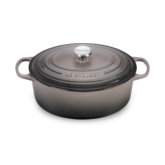 Le Creuset Signature Cast Iron 6.75-quart Oyster Oval Dutch Oven