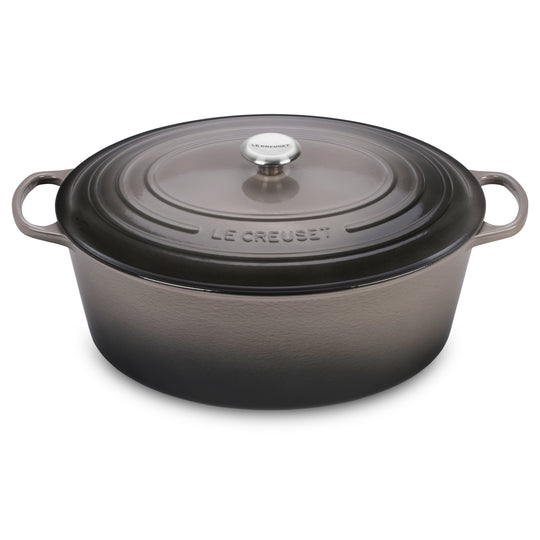Le Creuset Signature Cast Iron 15.5-quart Oyster Oval Dutch Oven