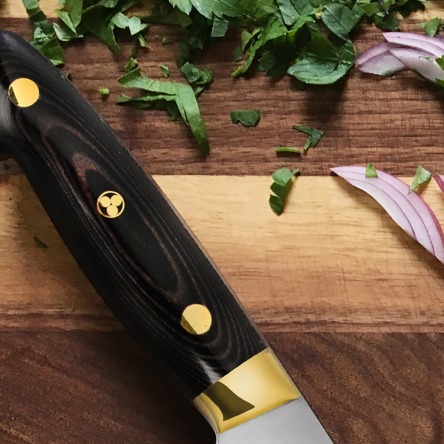 06 - AUTHENTIC CARBON: 8 Chef's Knife