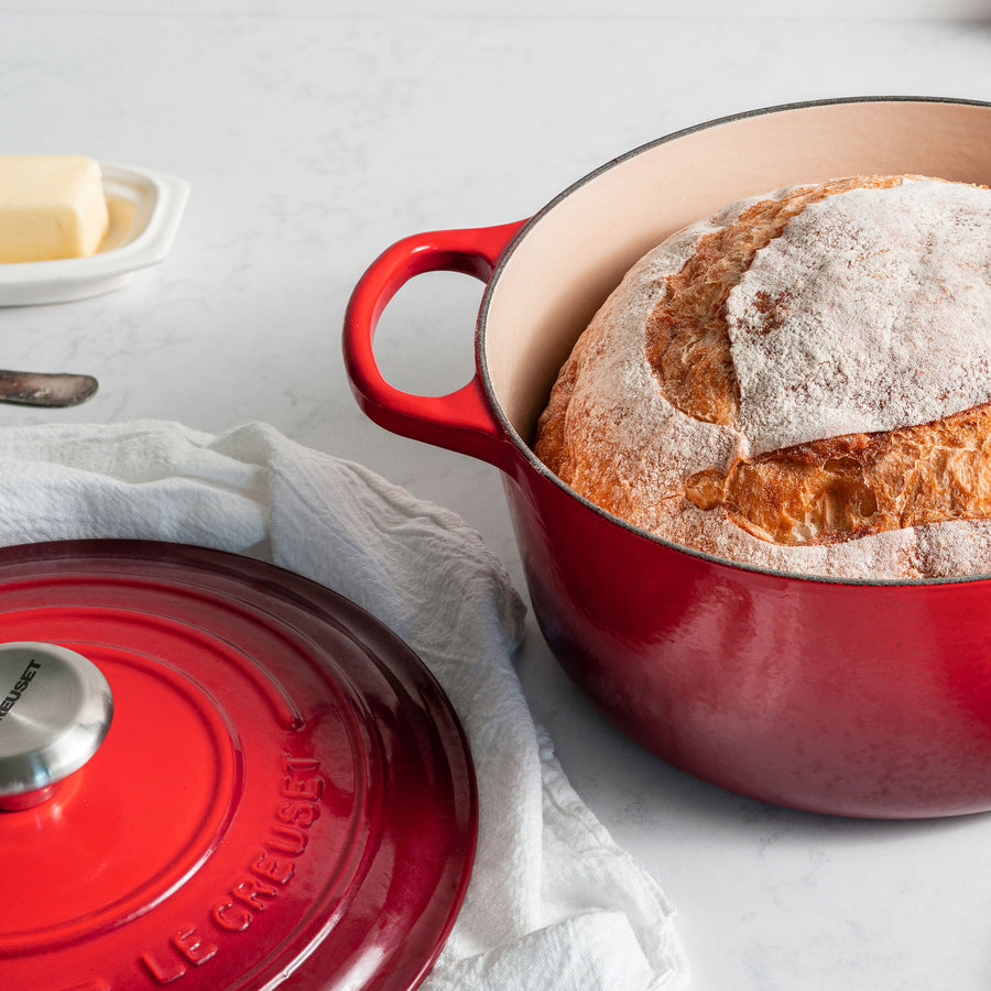 Le Creuset Dutch Oven - 7.25-qt Round - Cerise – Cutlery and More