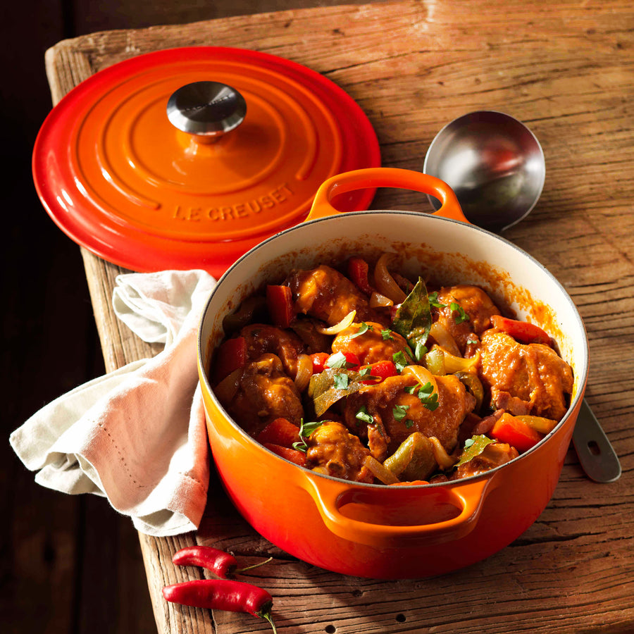 Le Creuset Dutch Oven Round Flame – Cutlery and More