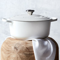 Le Creuset Dutch Oven - 7.25-qt Round - White – Cutlery and More