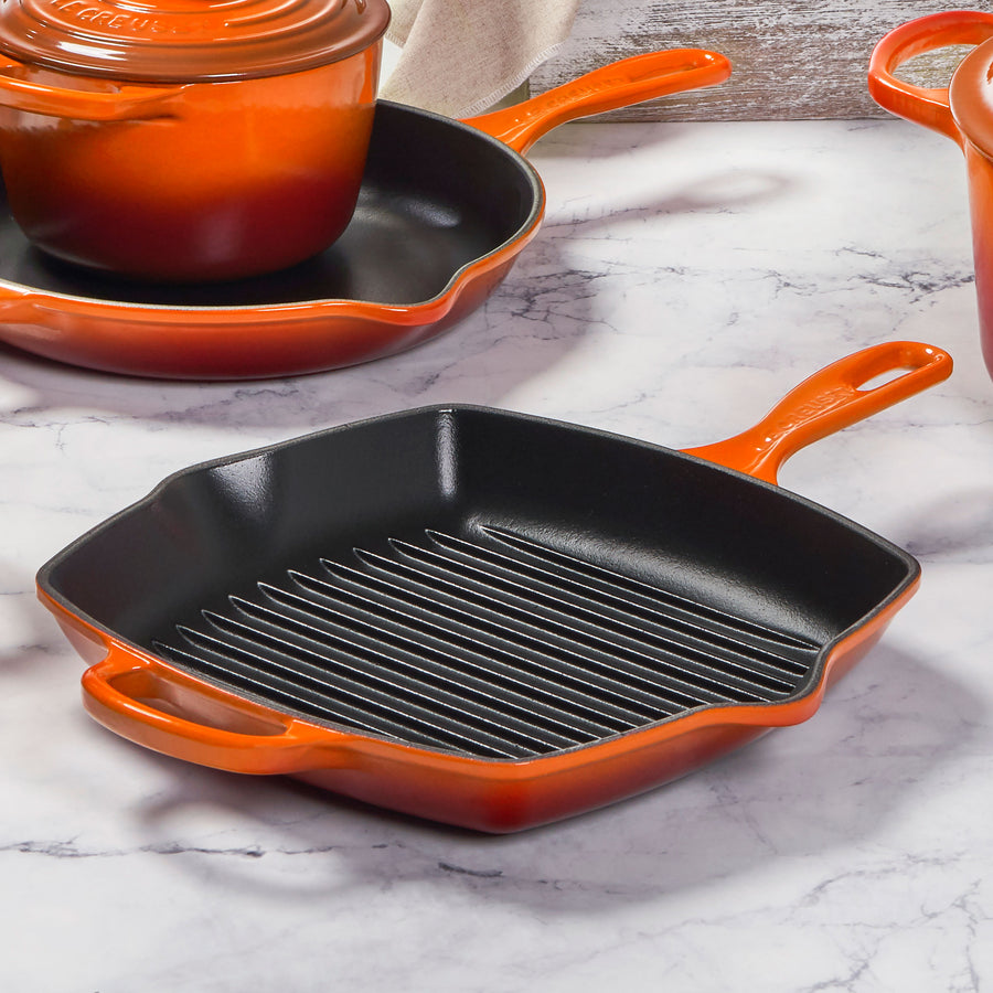 Creuset Grill How To Clean Staub Cast Iron Grill Pan Le Creuset