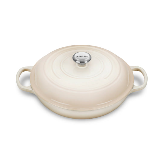 Le Creuset Signature Cast Iron 3.5-quart Meringue Braiser