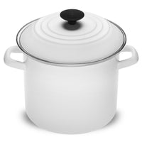 「新品」 LE CREUSET STOCKPOT WHITE Le Creuset Stock Pot - 8-qt Enameled Steel - White – Cutlery and More