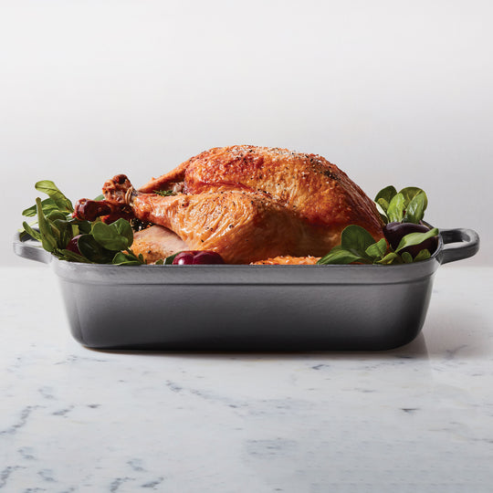 Le Creuset Signature Cast Iron Oyster Roasting Pan, 12.75x9.75"
